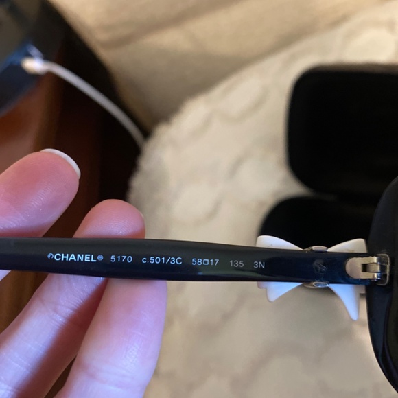 Black Chanel Sunglasses - Picture 5 of 7